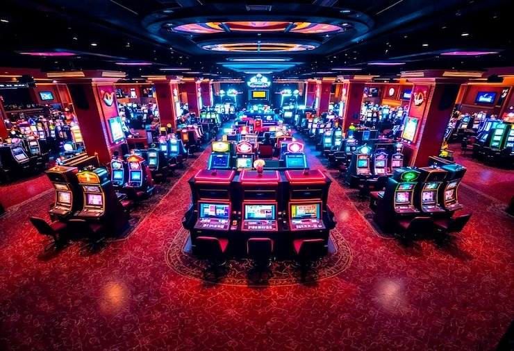 Hand history log showing previous blackjack results and payouts
